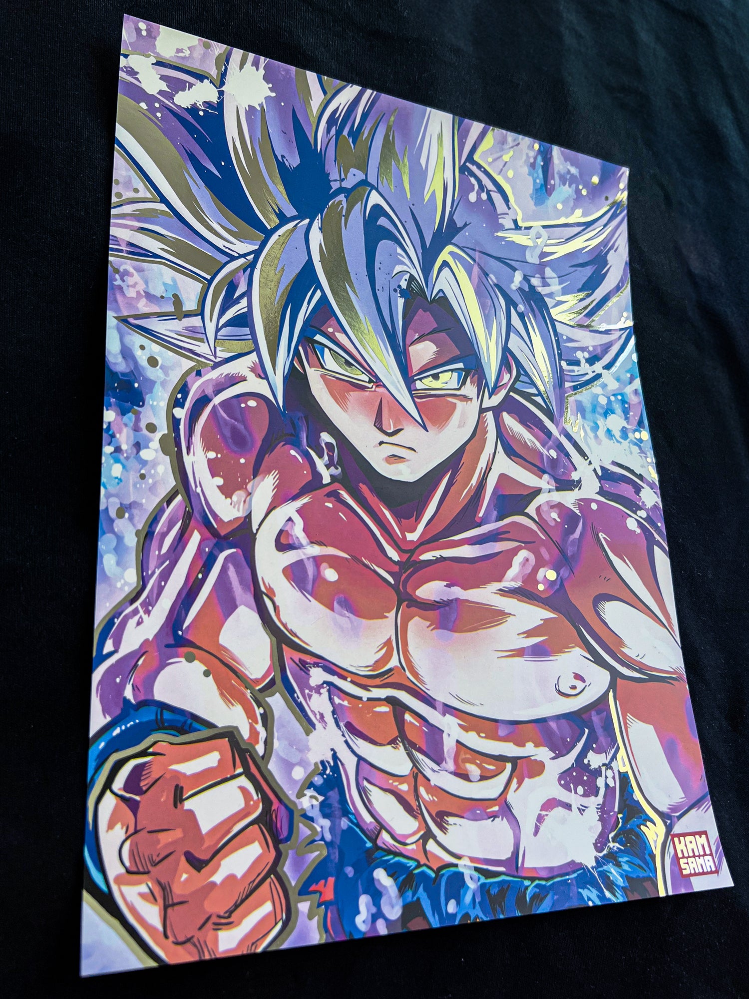 Goku Ultra Instinct - Rainbow Holographic